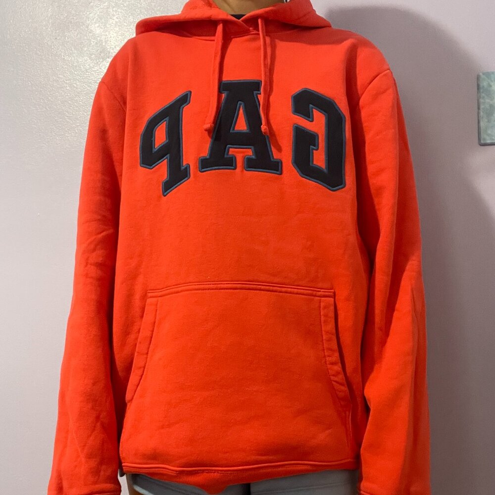 Orange super comfy gap hoodie